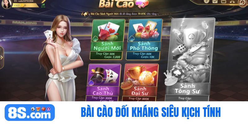 game bài 8S Bài cào