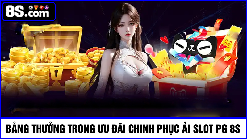 tiền thưởng chinh phục ải game Slot PG