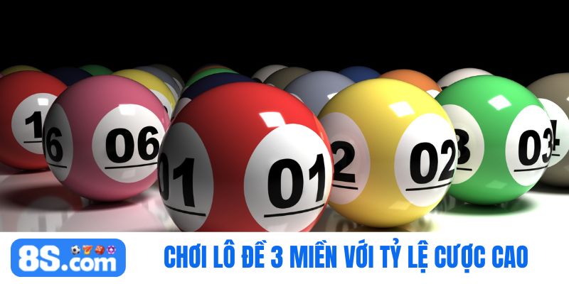 xổ số 8S 3 miền