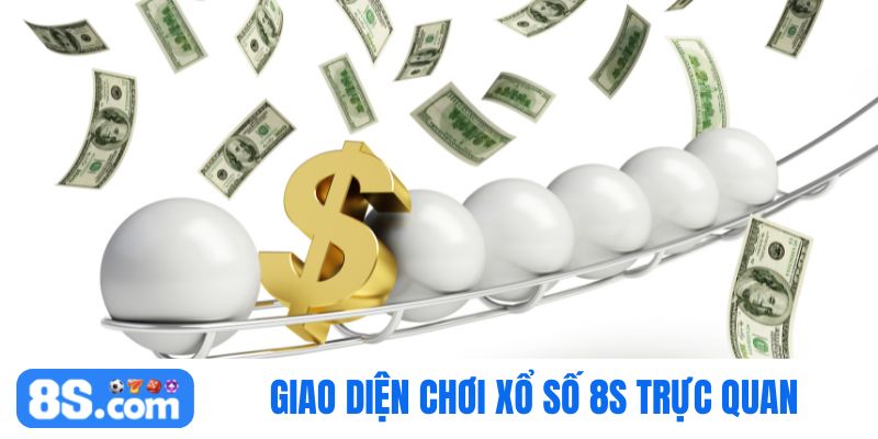 Giao diện trực tiếp xổ số 8S