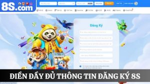 điền đầy đủ thông tin đăng ký 8S