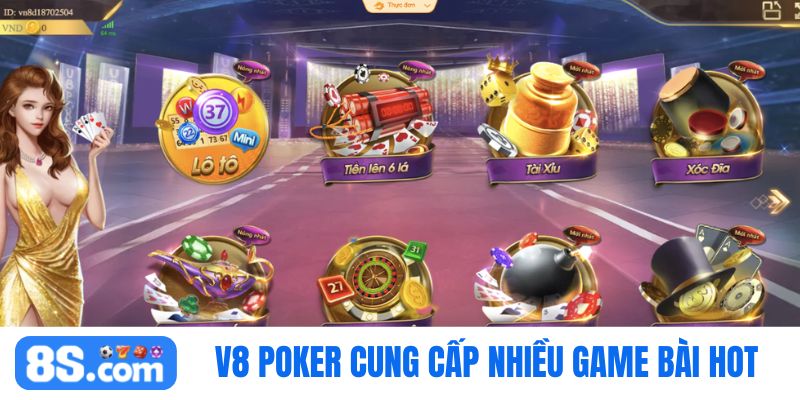 game bài 8S V8 poker
