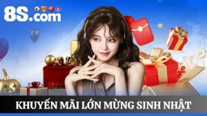 Khuyến mãi lớn mừng sinh nhật